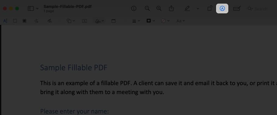Tap on the pencil icon in the top right corner