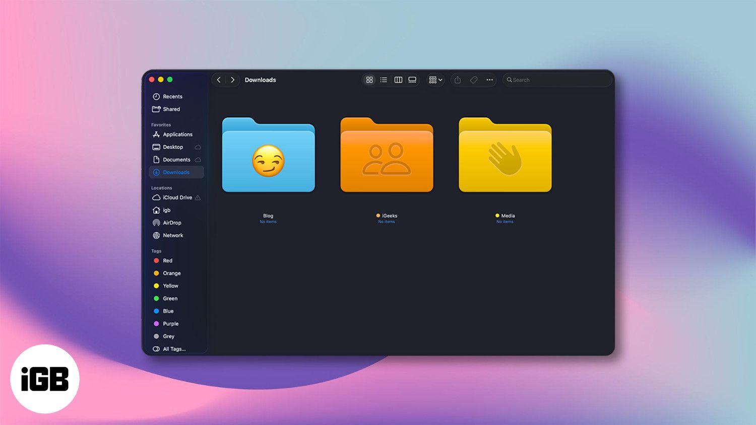macOS 26 Tahoe: How to Change Folder Icons Using Emojis, Symbols, or Colors