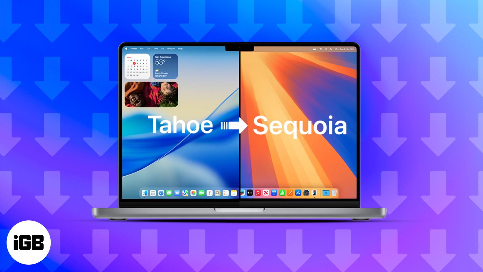 How to Downgrade macOS 26 Tahoe Beta to macOS Sequoia Without Losing Your Data