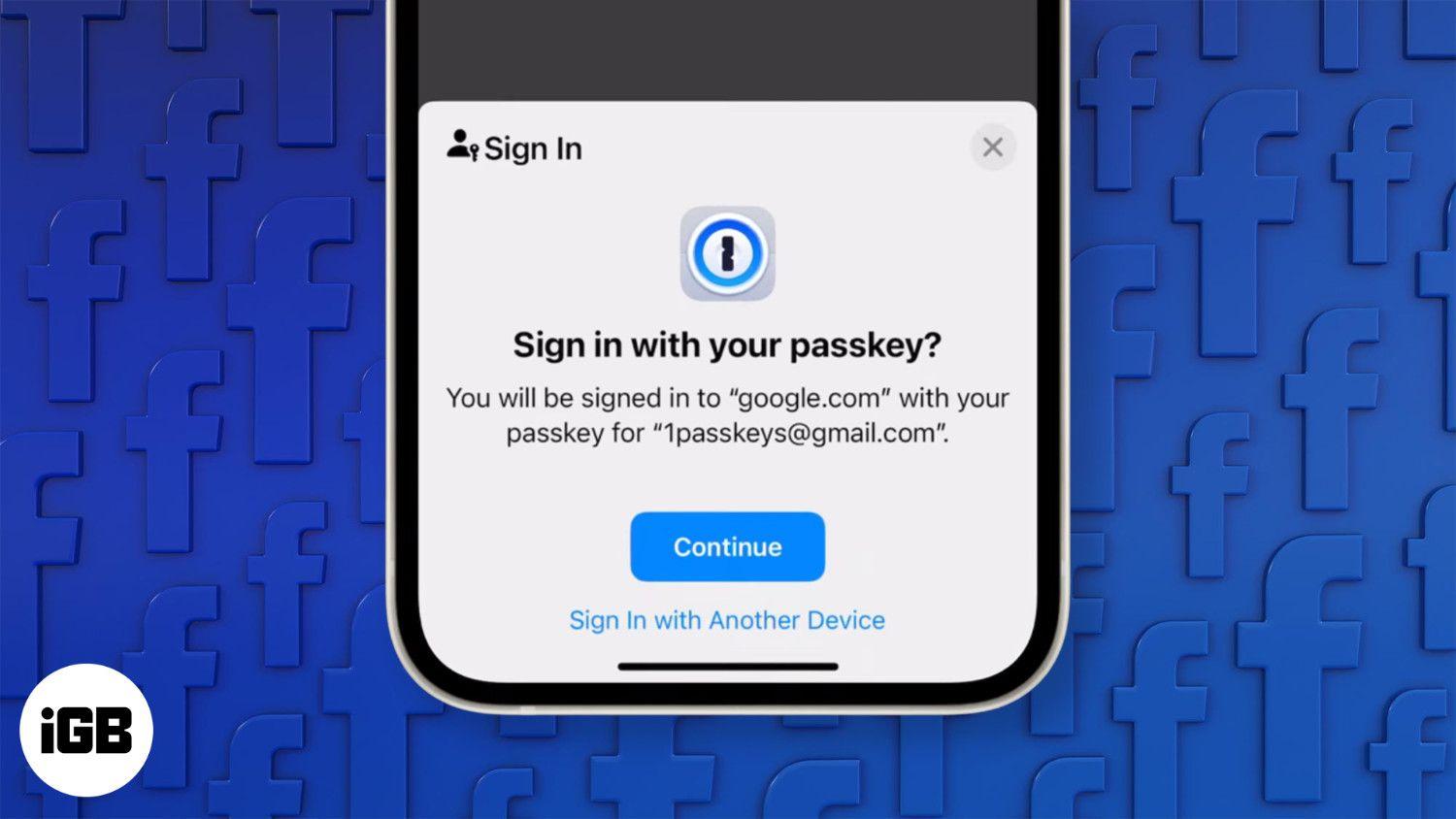 Facebook Finally Gets Passkey Support on Mobile: What That Means for You