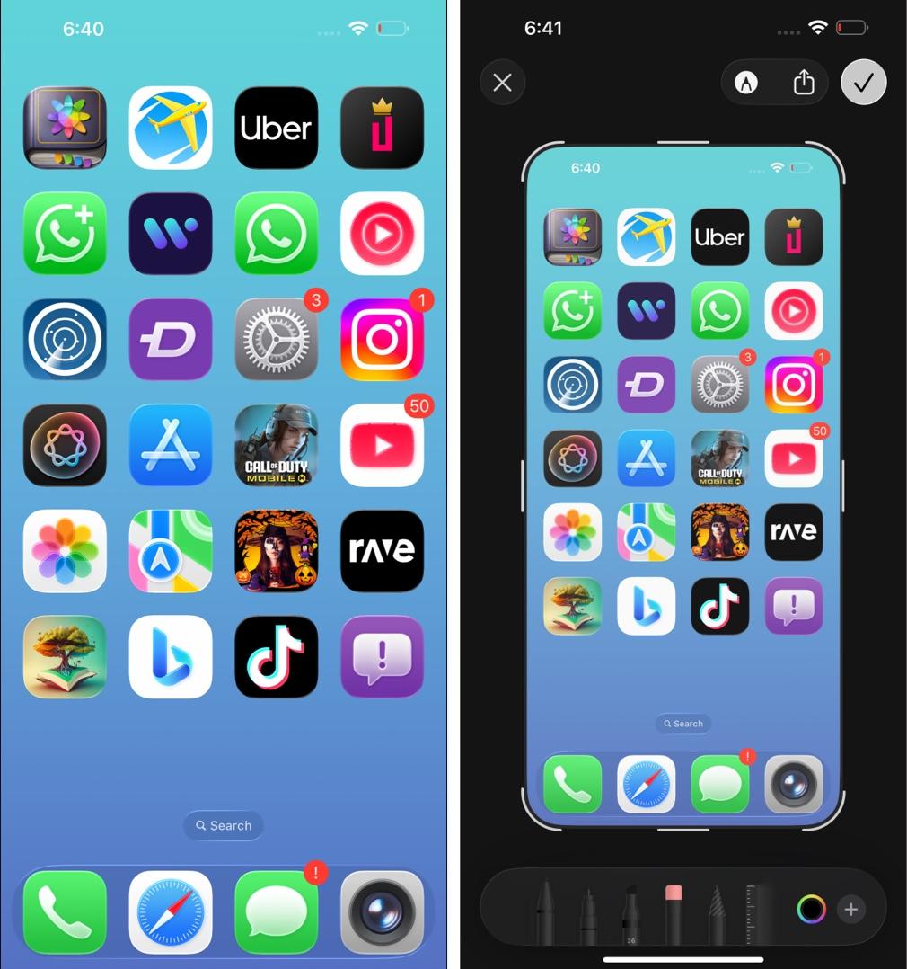 What Happens the First Time You Take a Screenshot in iOS 26?