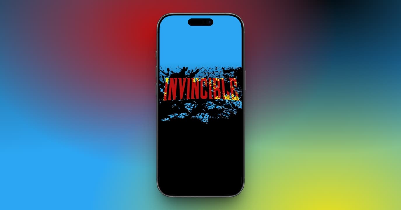 Invincible logo wallpaper