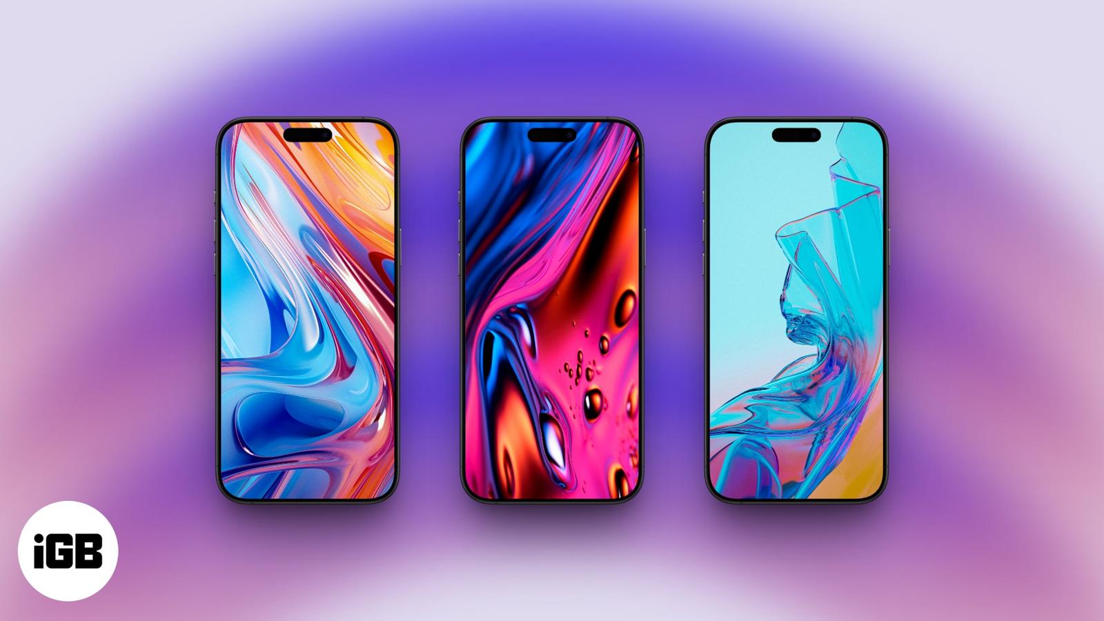 Stunning Liquid Glass Wallpapers For iPhone (New Look)