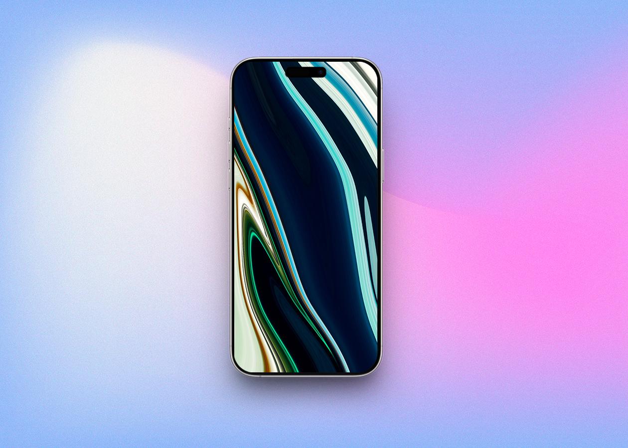 Abstract streaks Liquid Glass Wallpaper for iPhone