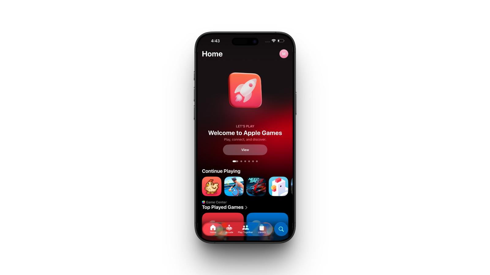 Apple games app