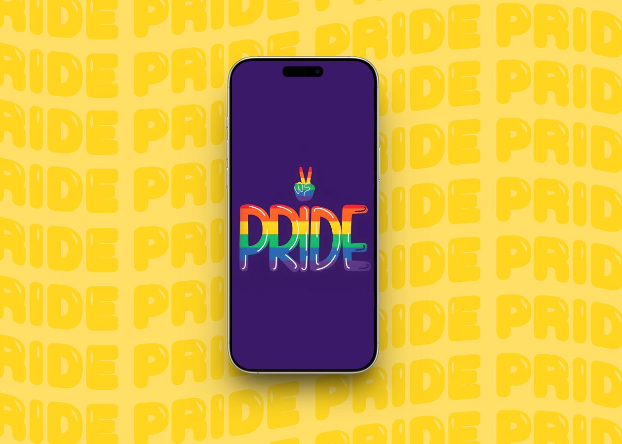 Colorful pride LGTB