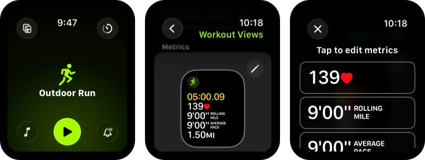 Customize Screen data workout buddy on apple watchOS 26