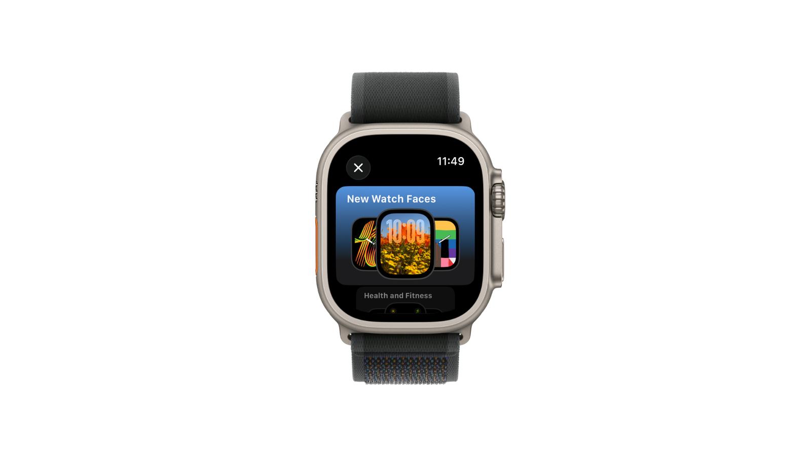 Watch face gallery