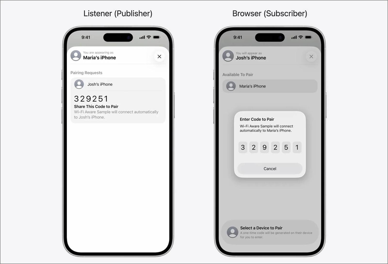 WiFi Aware on iOS 26
