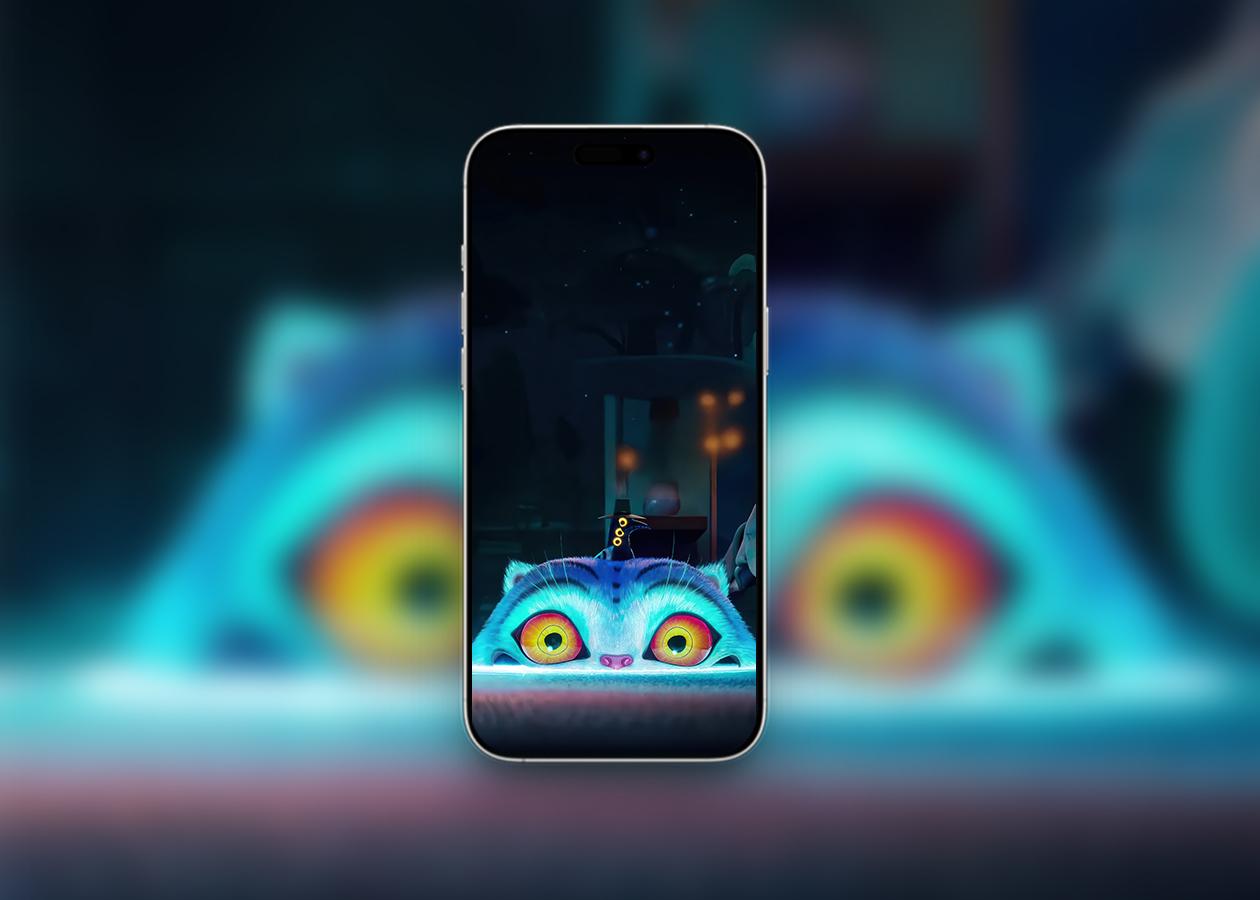 Derpy Tiger KPop Demon Hunters iPhone Wallpapers