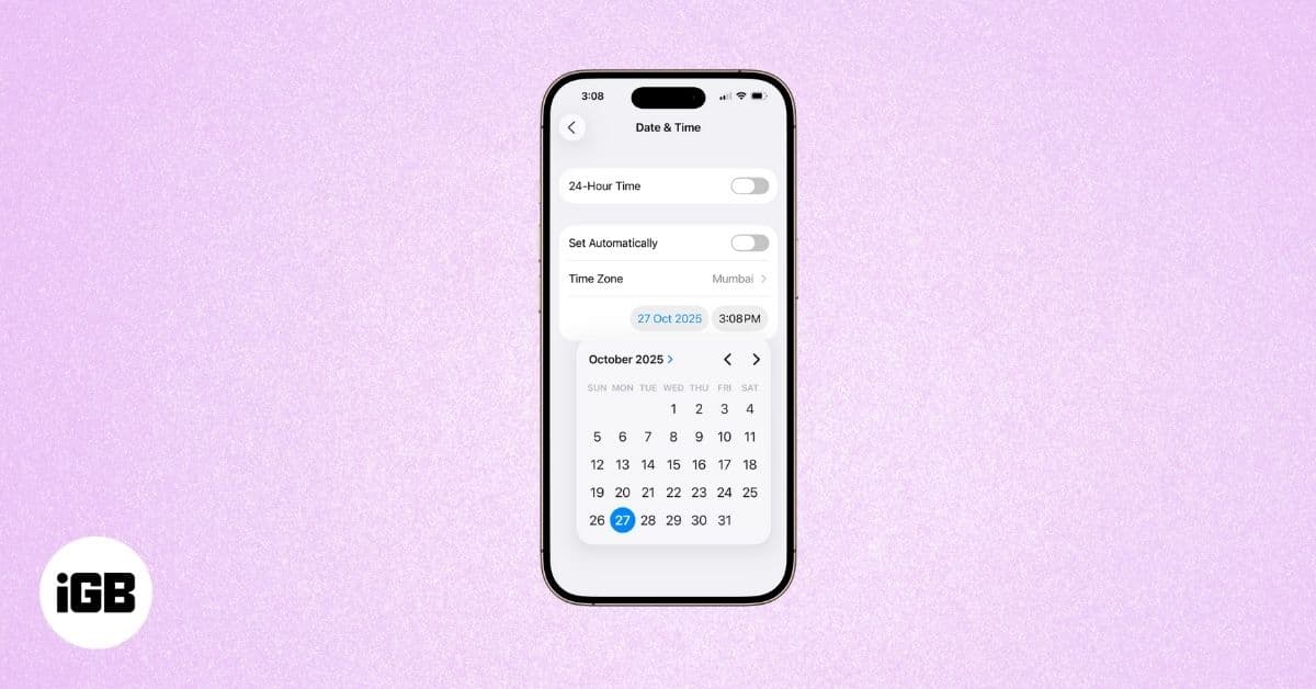 How to Change Date and Time on Your iPhone in Just a Few Steps