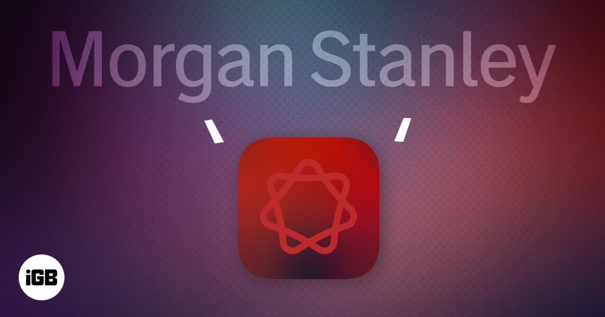 Morgan Stanley Explains Why Apple Is Avoiding AI Search