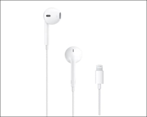 Apple EarPods headphones with lightning connector