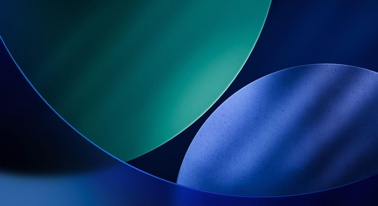 Blue CarPlay dark wallpaper