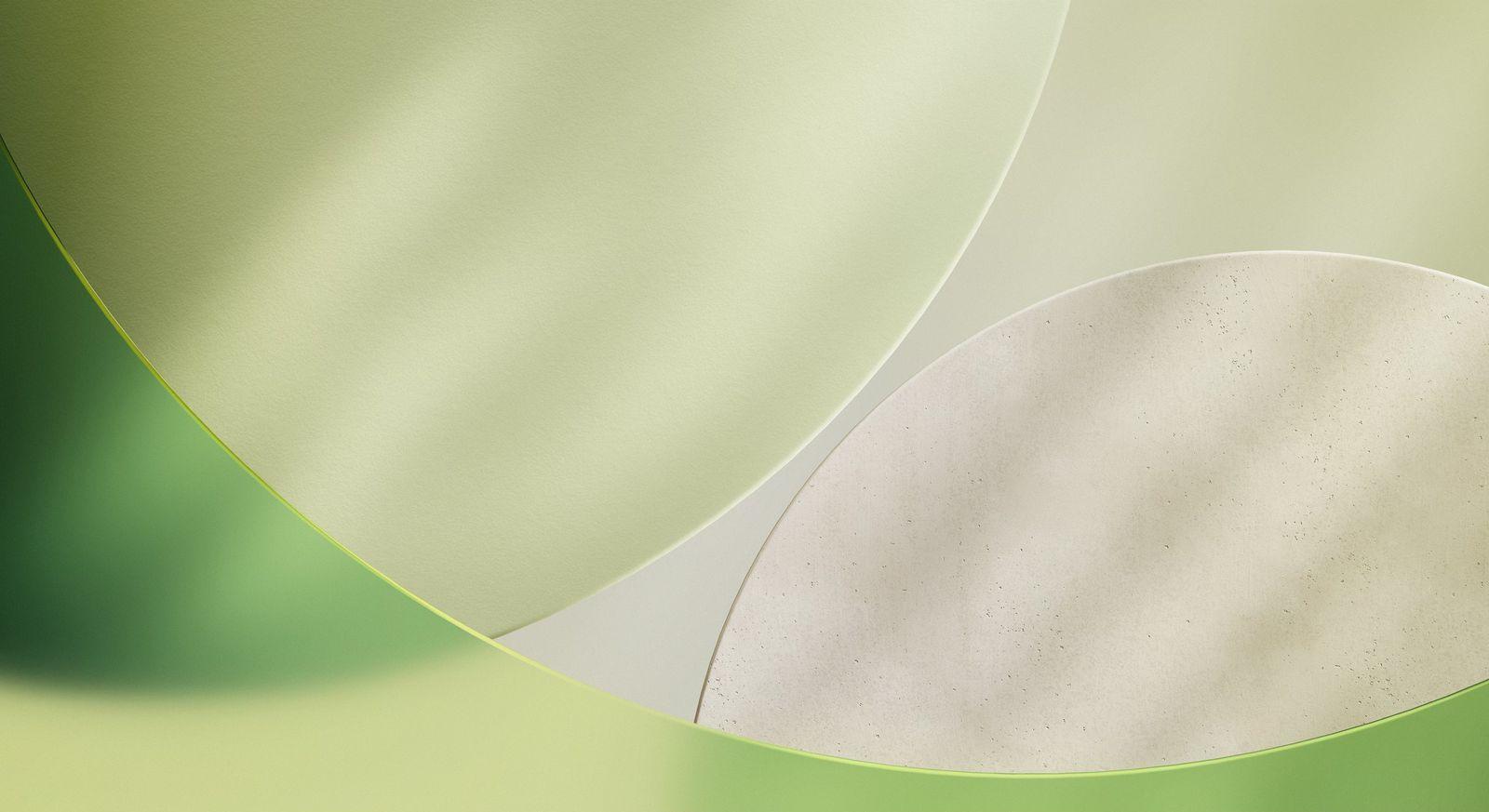 Green CarPlay light wallpaper
