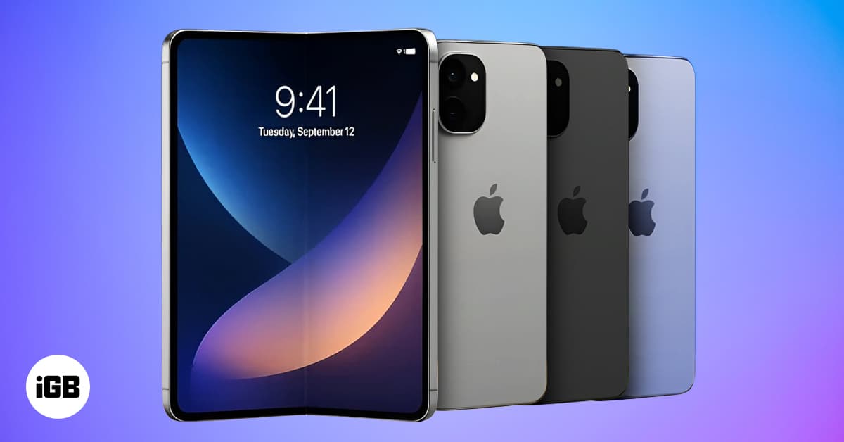 iPhone Fold Colors