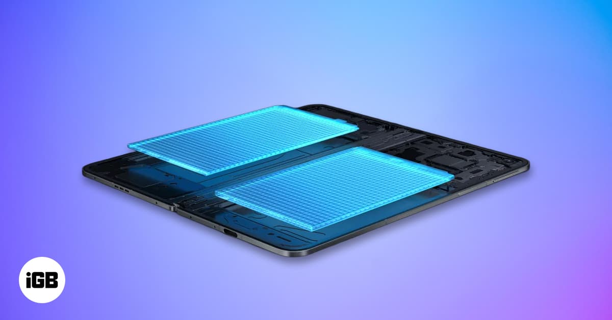 iPhone Fold Battery
