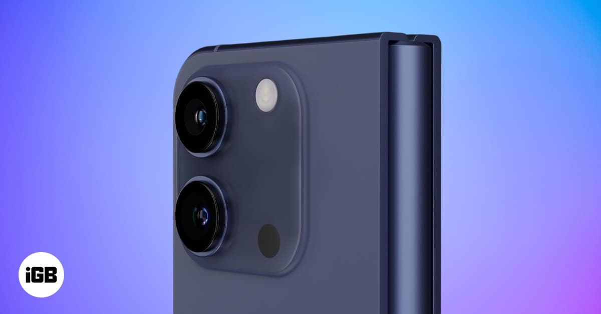 iPhone Fold Camera