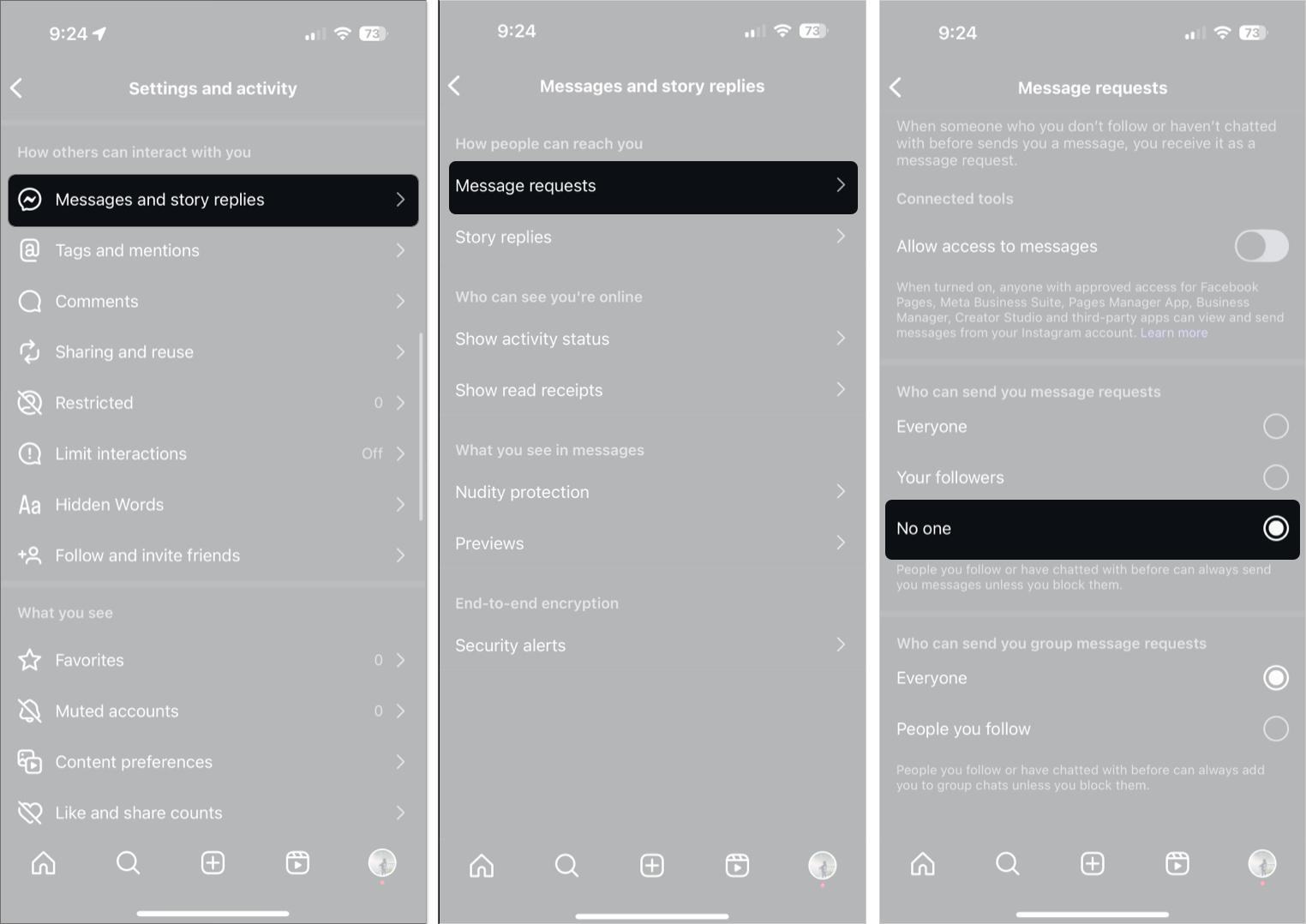 How to Limit or Turn Off Instagram DMs for More Privacy