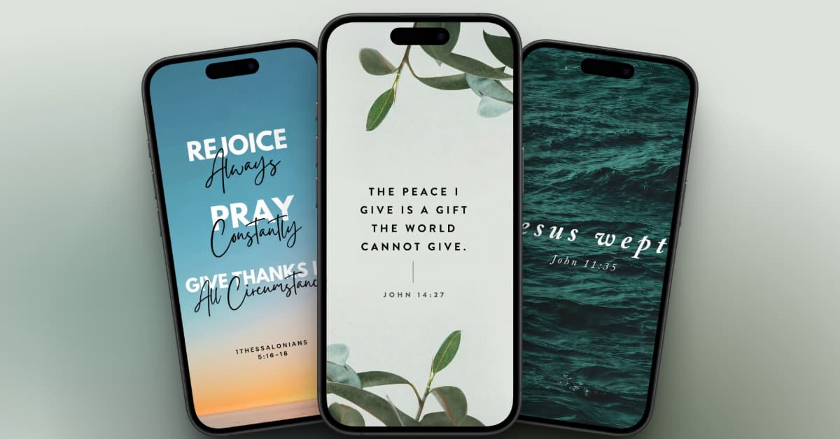Aesthetic Bible Verse Wallpapers for iPhone
