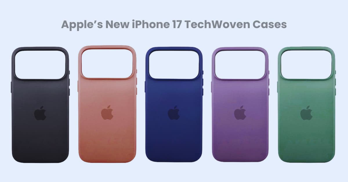 Apples New iPhone 17 TechWoven Cases