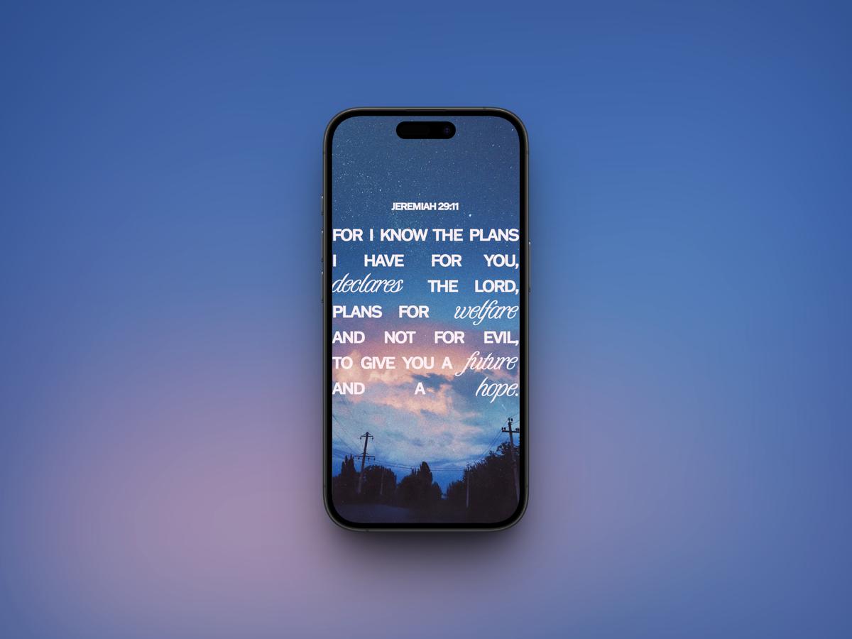 Minimalist Bible Verse Wallpapers