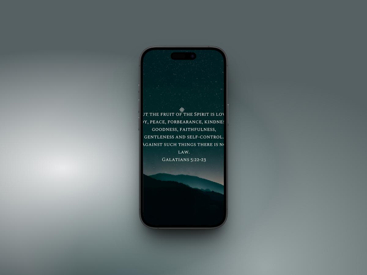Modern Calligraphy Bible Verse Wallpapers