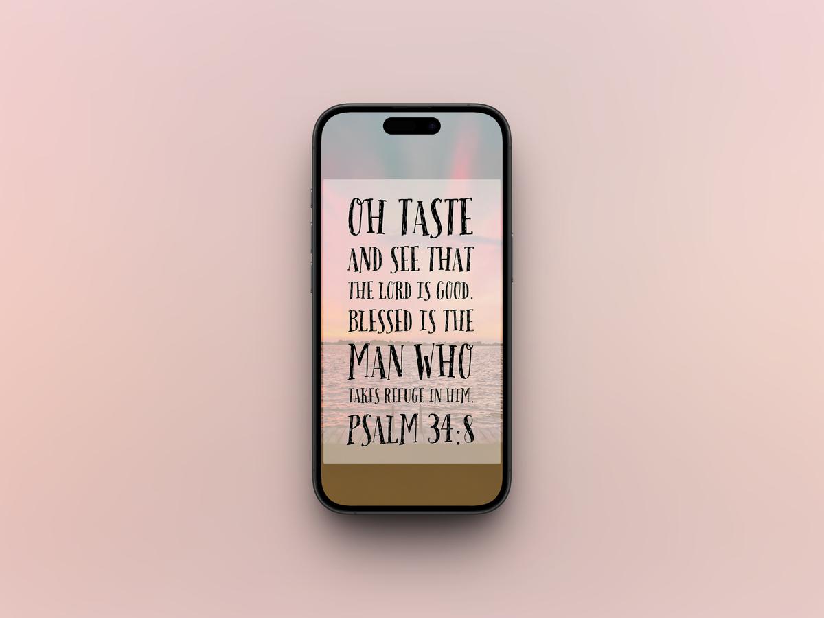 Modern Calligraphy Bible Verse Wallpapers
