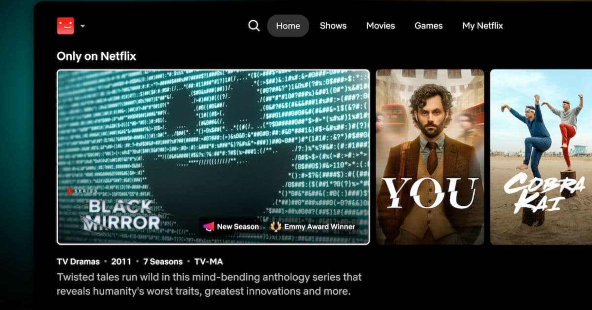 Netflix’s New Apple TV Interface Rolls Out to All Users