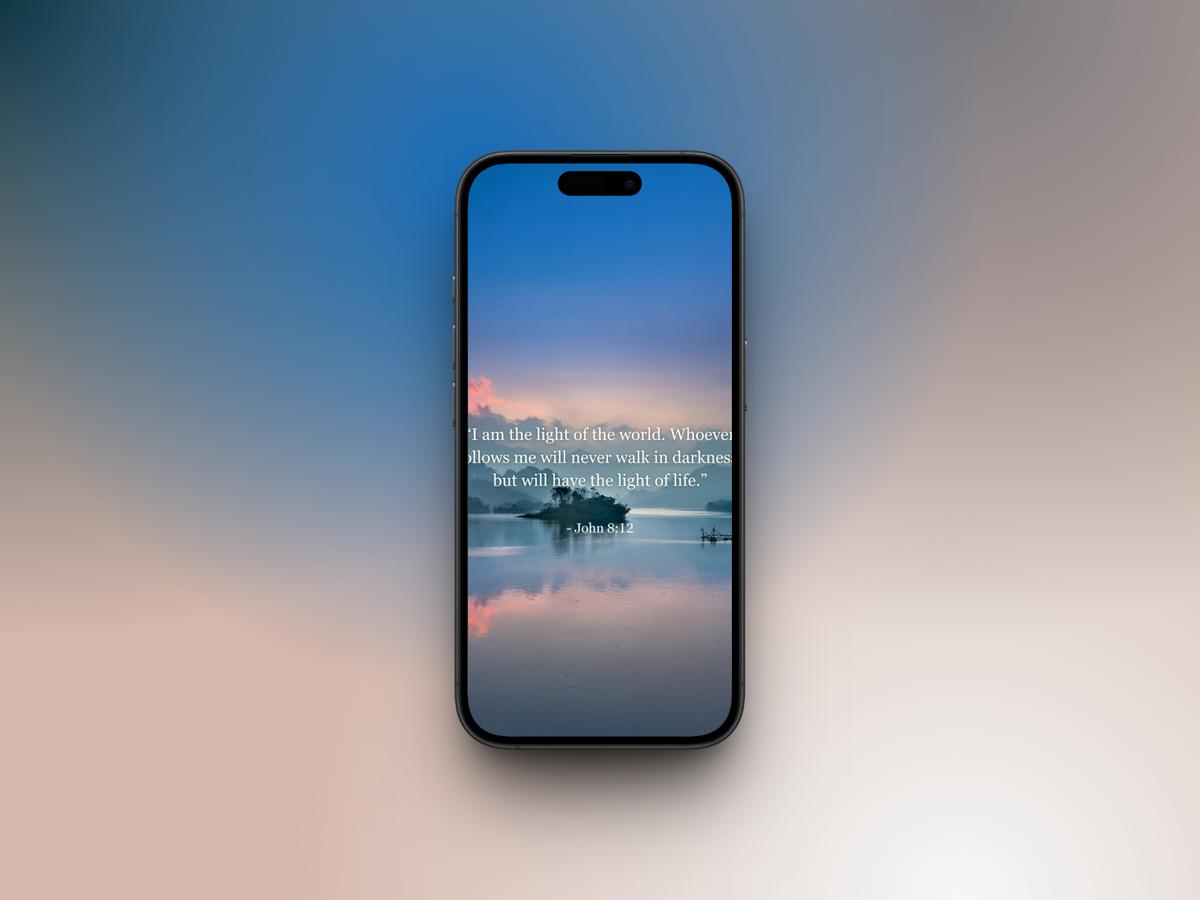 Photographic Bible Verse Wallpapers