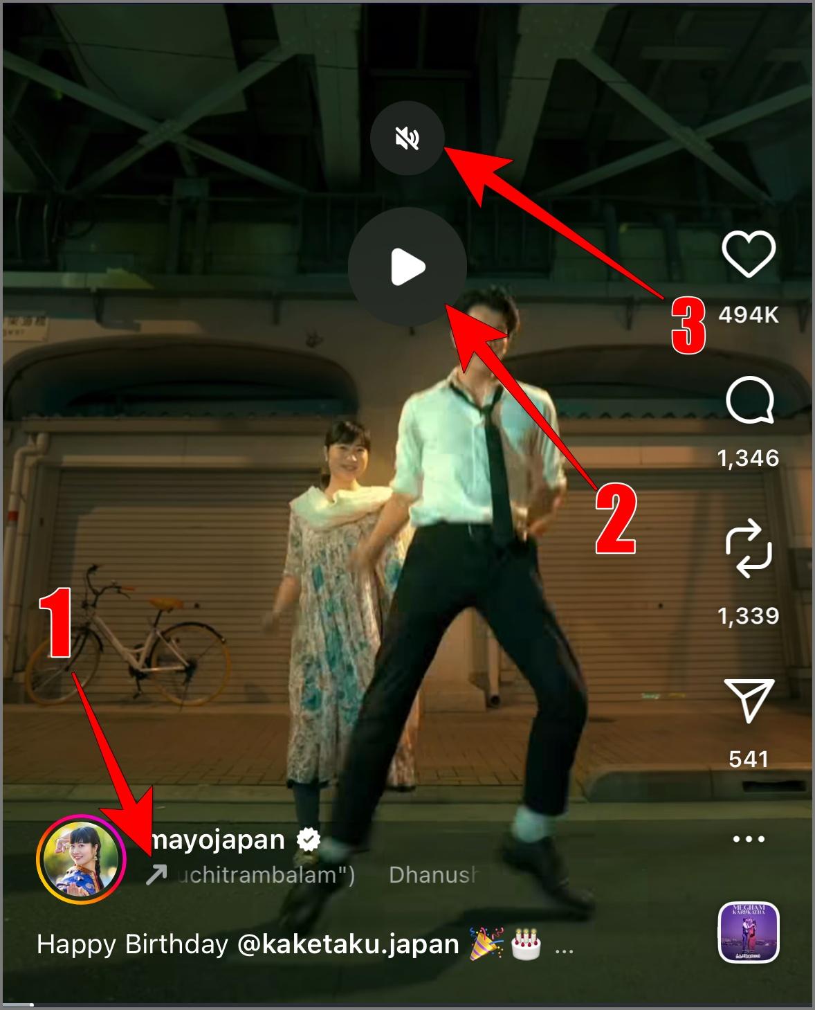 Instagram Reels icons 