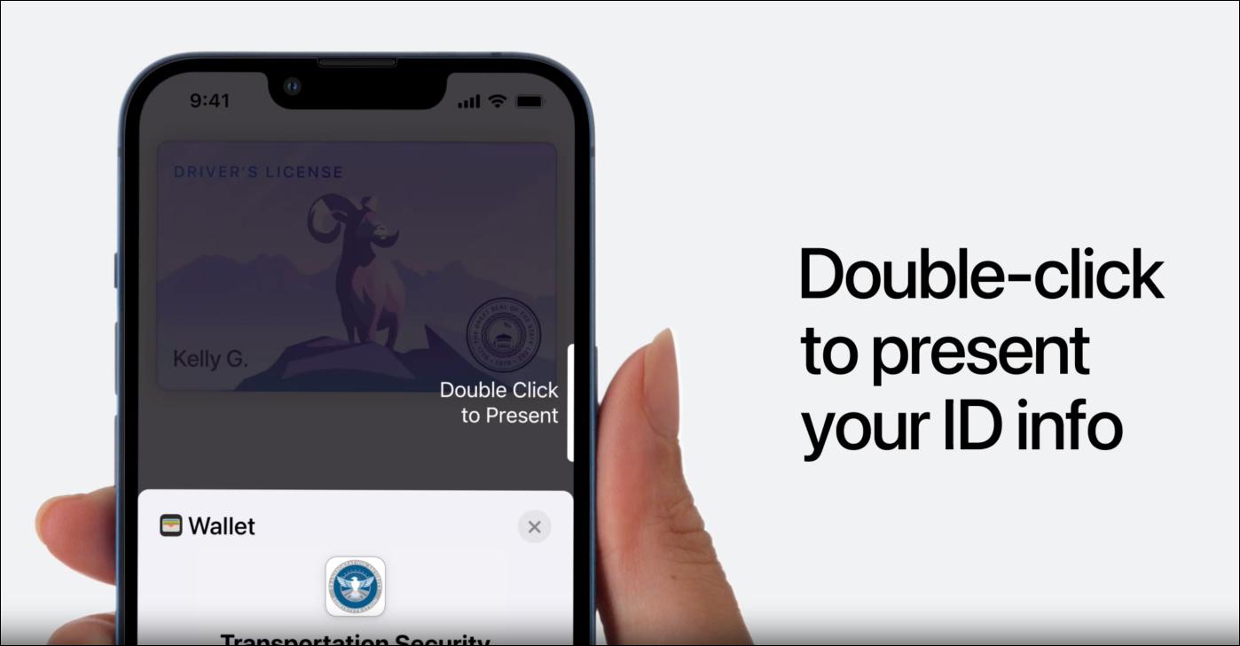 To share it double click the side button again