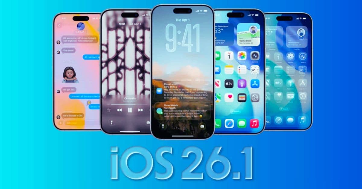 Apple Rolls Out iOS 26.1 Public Beta 1