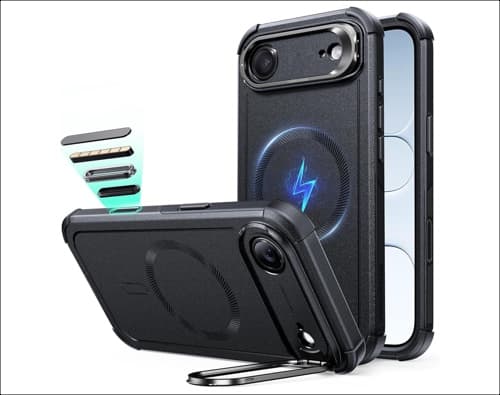 ESR for iPhone Air Case with Stash Stand