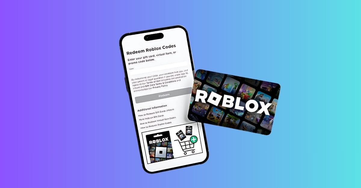 How to Redeem a Roblox Gift Card and Check Balance
