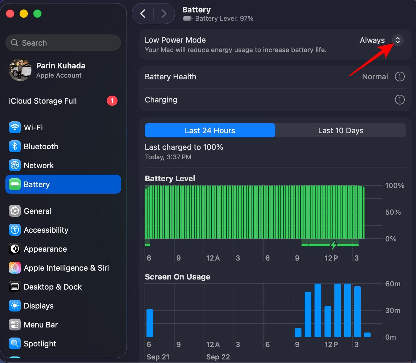 Low Power Mode