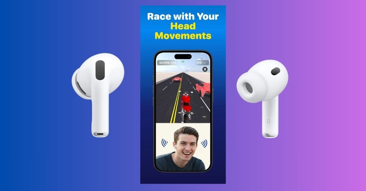 RidePods: The First iOS Game You Play With AirPods