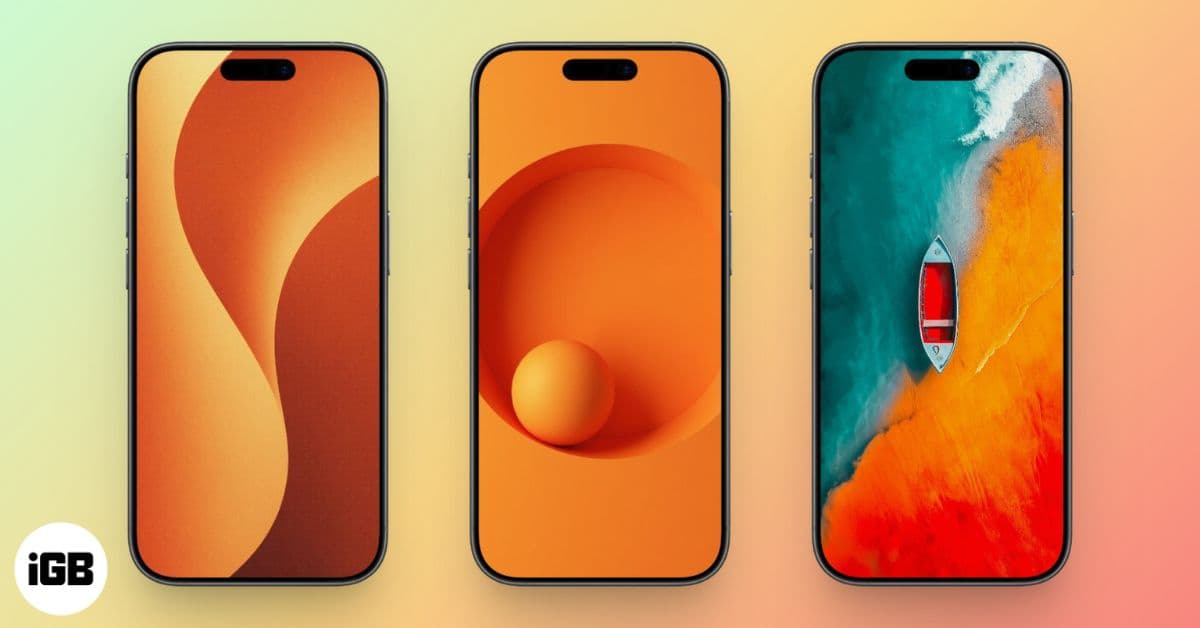 Stunning Cosmic Orange 4K Wallpapers for iPhone