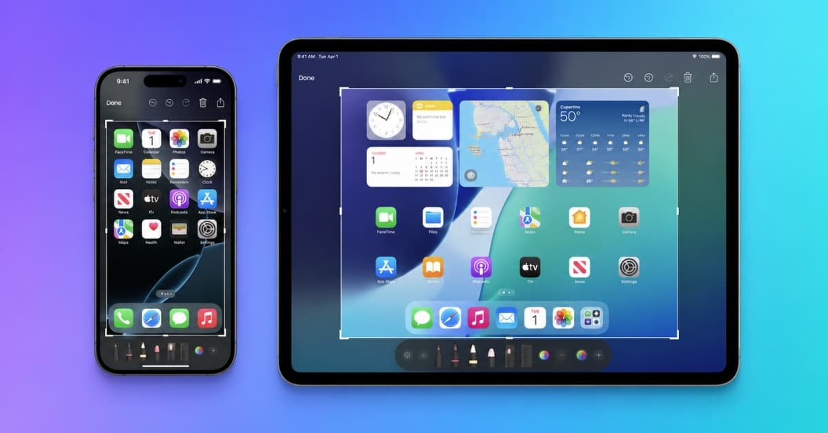 Tricks to Take Screenshots on iPhone and iPad with Face ID