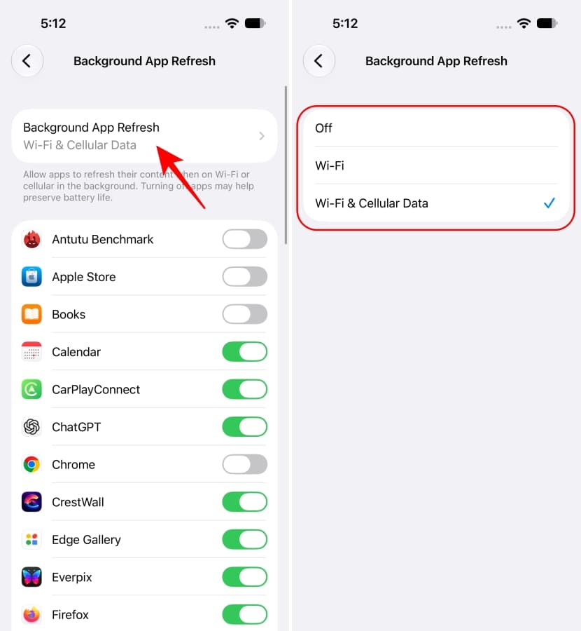 Turn it off completely or enable it only for Wi-Fi.