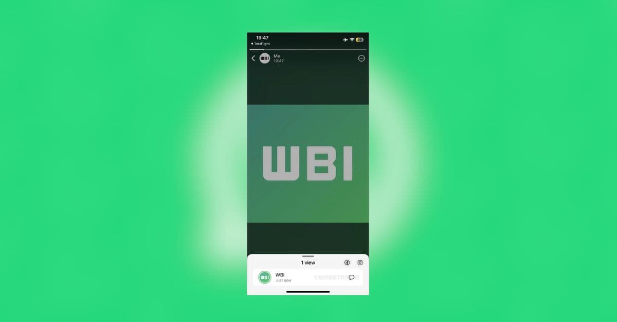 WhatsApp iOS Beta Adds Status Chat Shortcut for Faster Replies