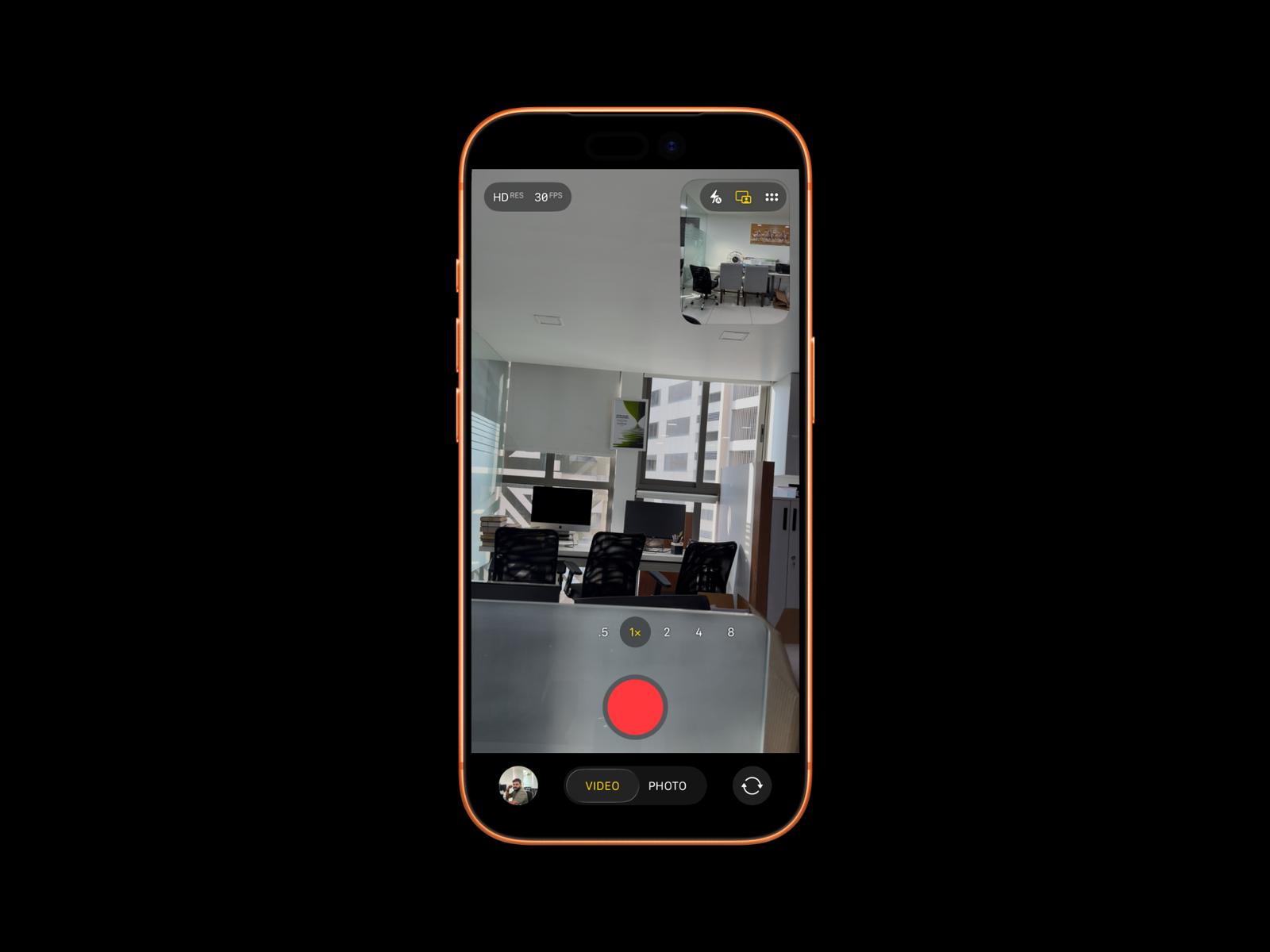 Access dual capture on iPhone 17