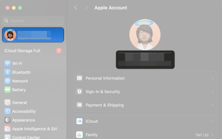 Check Apple id on Mac