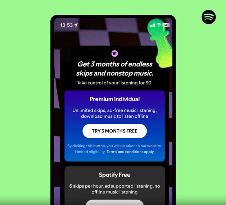 Get 3 months free trial