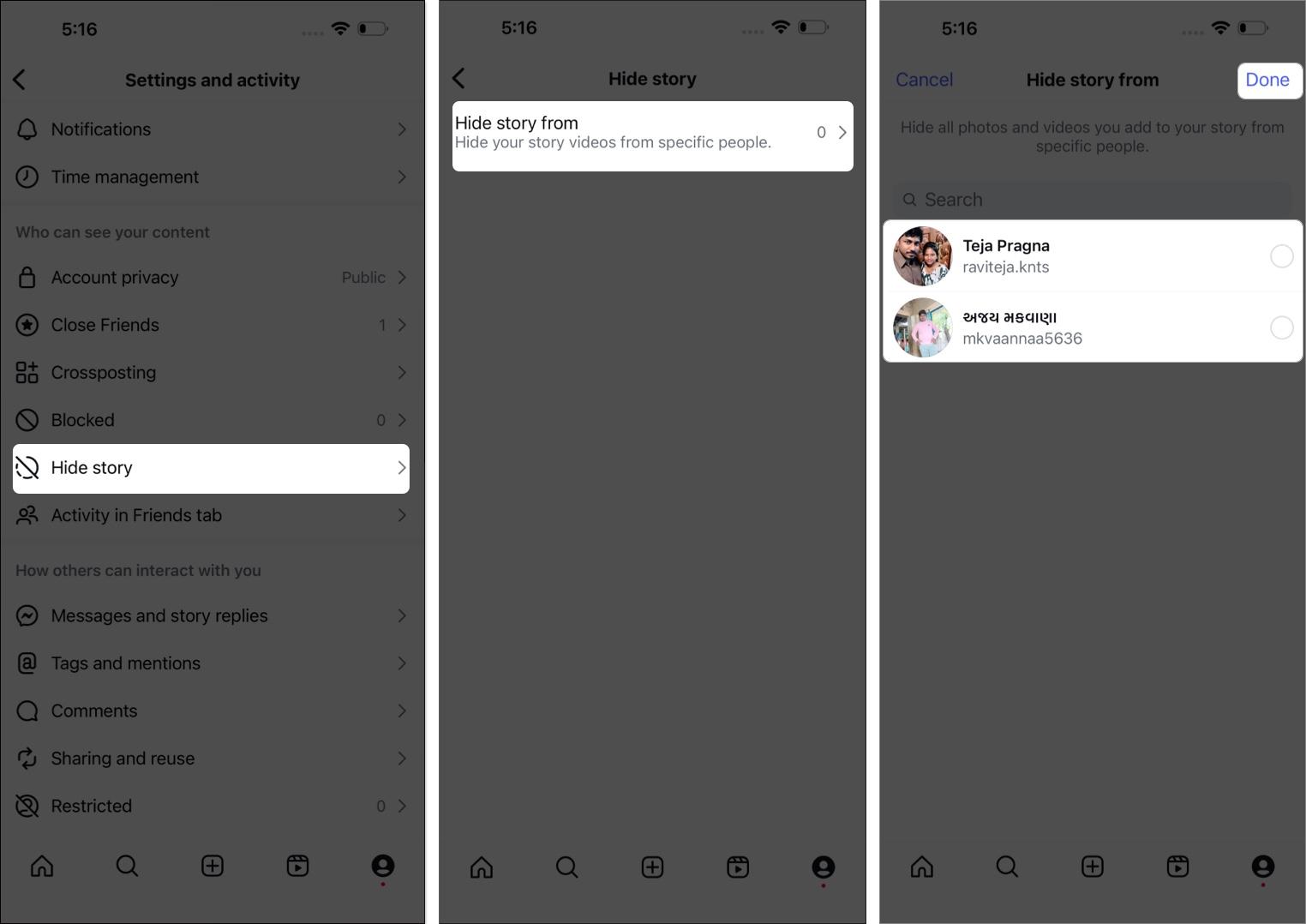 How to Hide Your Instagram Stories from Specific People
