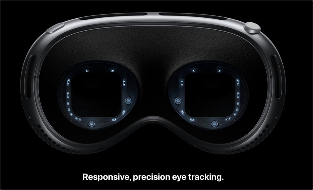 Apple Vision Pro Eye Tracking System