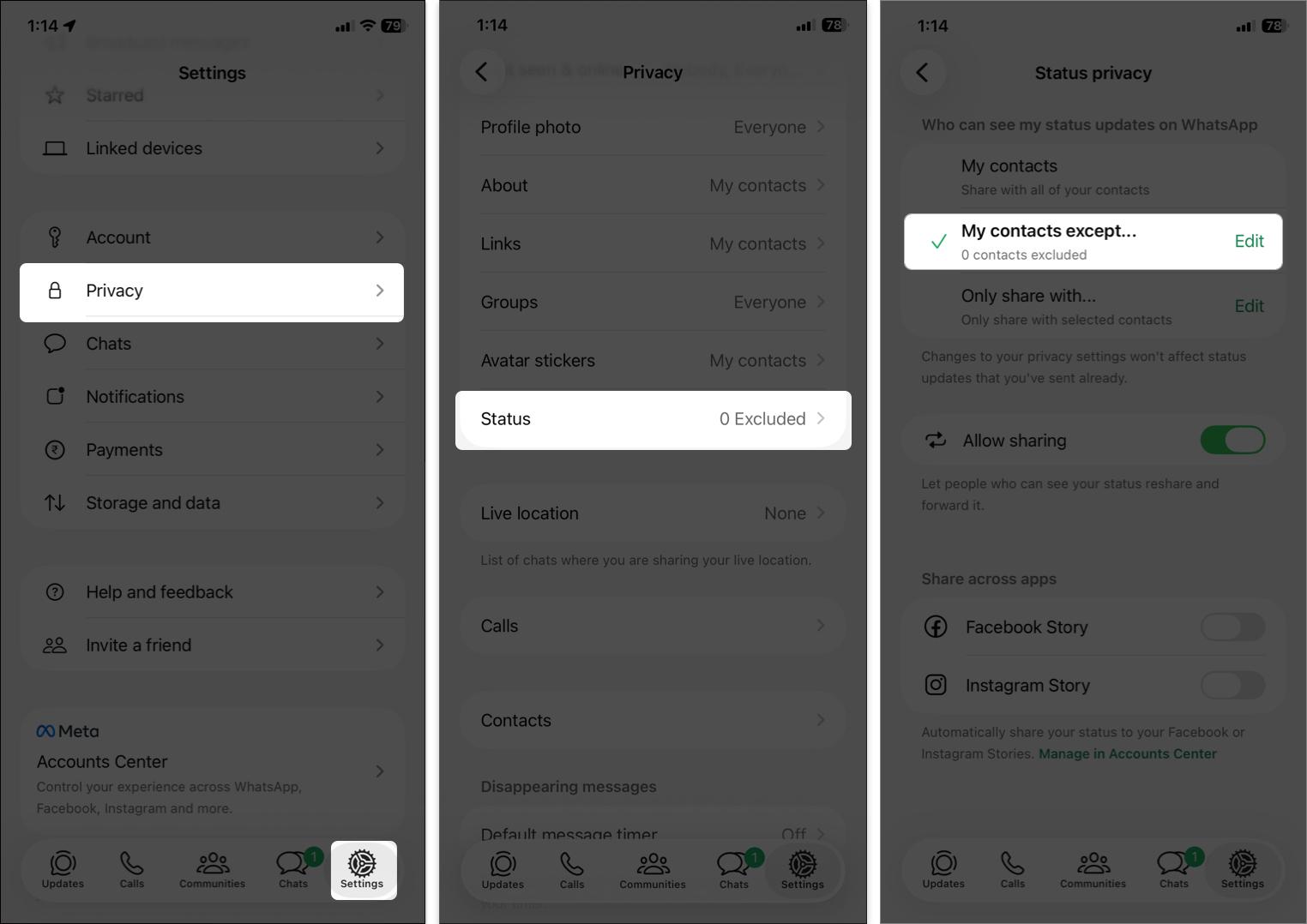 WhatsApp Status Not Showing on iPhone? How to Fix It!