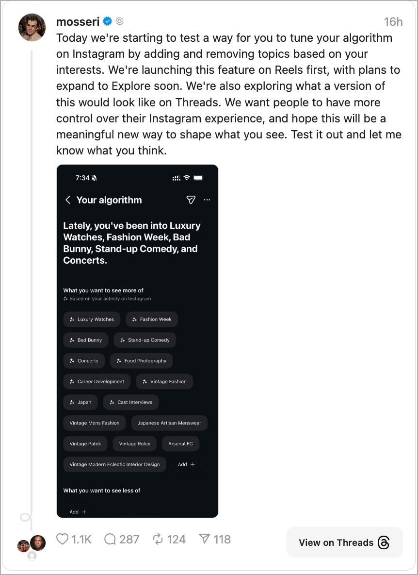 Check out his post and how the feature looks right now