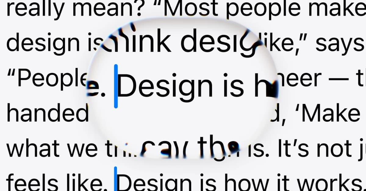 Apple’s ‘Design Is How It Works’ Video Honors Steve Jobs