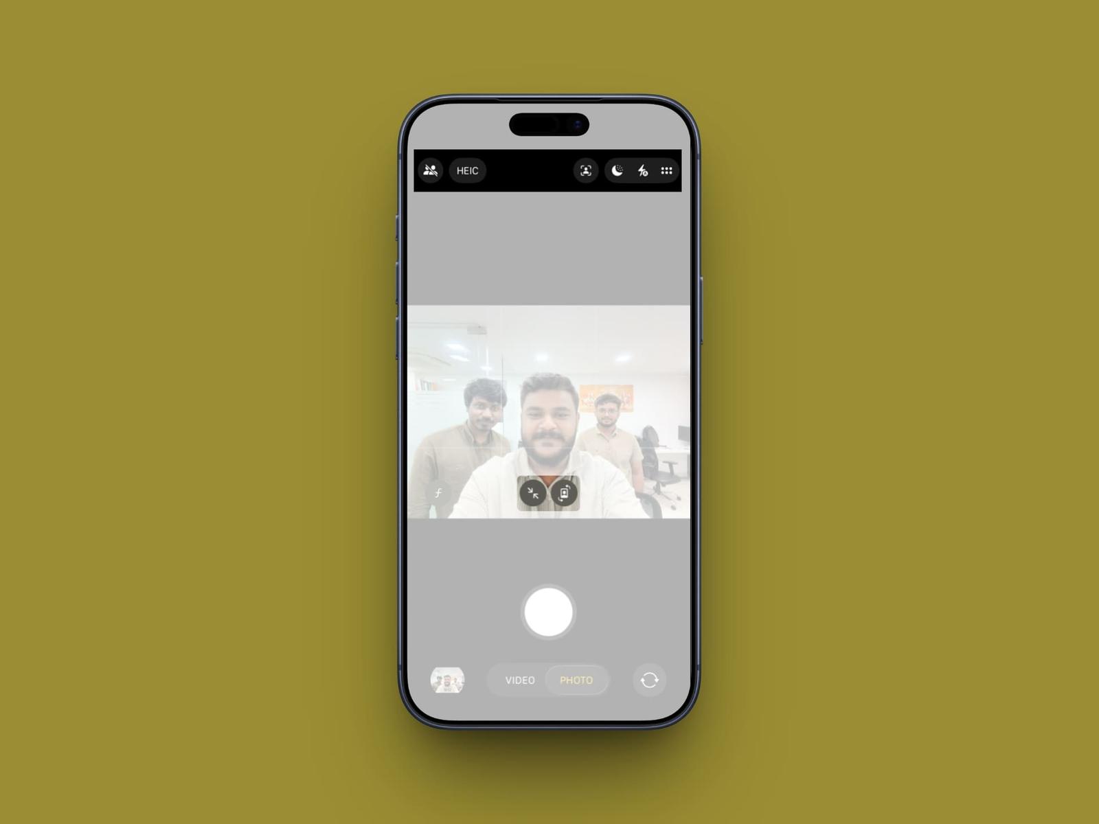 New 18MP Center Stage front camera
